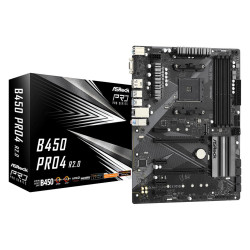 Asrock B450 Pro4 R2.0 Amd B450 