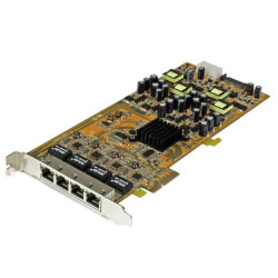 STARTECH CARTE RESEAU PCI EXPRESS A 4 (ST4000PEXPSE)
