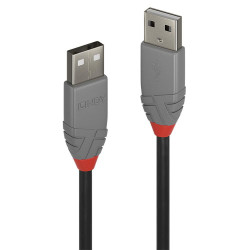 Lindy 1M Usb 2.0 Type A Cable Anthra Line (36692)