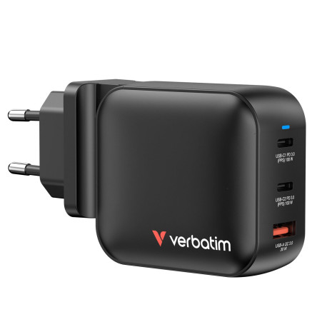 Verbatim Mini GaN Charger 100W 3Port 