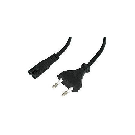 Lindy Power Cable Black 2 M Cee7/16 C7 Coupler (30421)