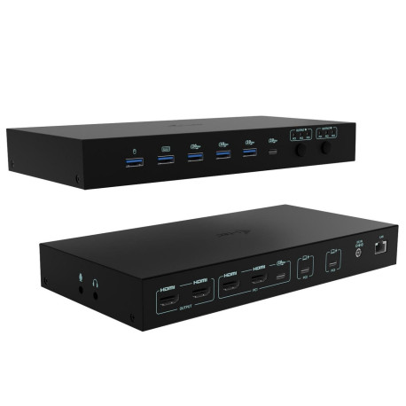 i-tec Usb-C Kvm Dock Pro For Three 