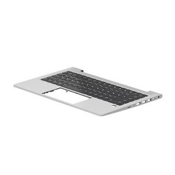 HP Top Cover W/Keyboard BL INTL (N01933-B31)
