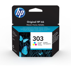 HP 303 Tri-Color Original Ink Cartridge (T6N01AE)
