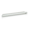 Equip 24-Port Keystone Cat.6 Shielded Patch Panel, Light