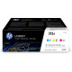  HP Multipack Cyan / Magenta / Jaune CF440AM 312A CF381A + CF382A + CF383A