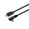 Vivolink USB-C to USB-C Cable Angled 