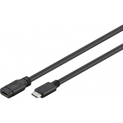 MicroConnect USB-C Extension Cable, 1.5m (USB3.1CC1.5EX)