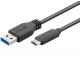 MicroConnect Gen2 USB C-A cable 1m, 10 Gbps (USB3.2CA1)