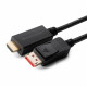 MicroConnect 4K Displayport to HDMI Cable (MC-DP-HDMI-1004K)