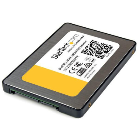 STARTECH ADAPTATEUR 2X SSD M.2 NGFF VERS (25S22M2NGFFR)