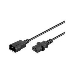 MicroConnect Power Cord C13 F - C14 M 0.6m (AK 5029)