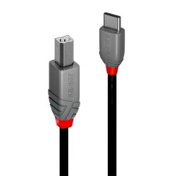 Lindy 3M Usb 2.0 Typ C An B Cable Anthra Line (36943)