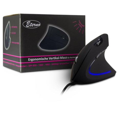 Inter-Tech Km-206Wr Mouse Right-Hand Usb 