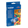  Brother Papier Blanc BP71GP50 BP-71GP50 Papier photo brillant BP71GP50 10 x 15 cm Brother original, 260 g/m2. Contient 50 feuil