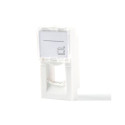 Lanview EURO OUTLET 45x22,5 - 1-PORT 