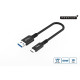 MicroConnect Premium USB-C to USB-A cable 