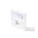 Lanview EURO OUTLET 45x45 - 1-PORT 