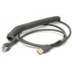 Honeywell USB Cable, Spiral, 2.9m (53-53235-N-3)