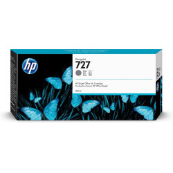  HP Cartouche d'encre Gris F9J80A 727 300ml