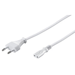 MicroConnect Power Cord Notebook 3m White (PE030730W)