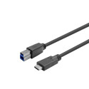 Vivolink USB-C male - B male Cable 