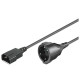 MicroConnect Power Cord C14 -Schuko M-F (PE130100)