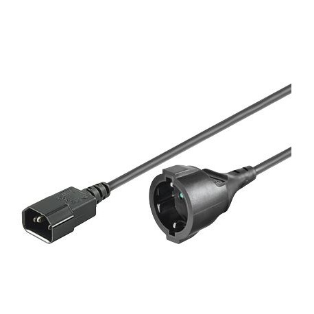 MicroConnect Power Cord C14 -Schuko M-F (PE130100)