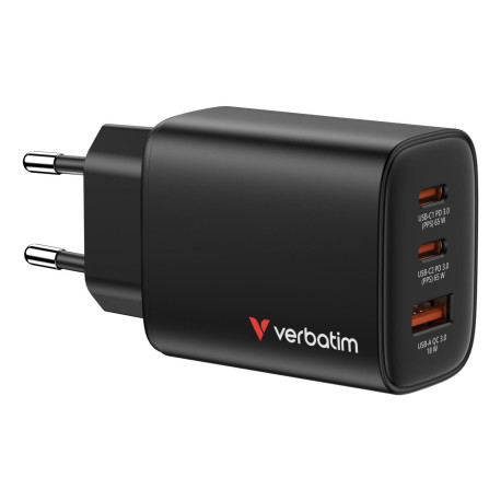 Verbatim Essentials GaN Charger 65W Eu 