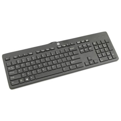 HP USB Business Slim Keyboard, Black (803181-041)