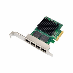 MicroConnect 4 port RJ45 network card, PCIe (MC-PCIE-I350-QUAD1G)