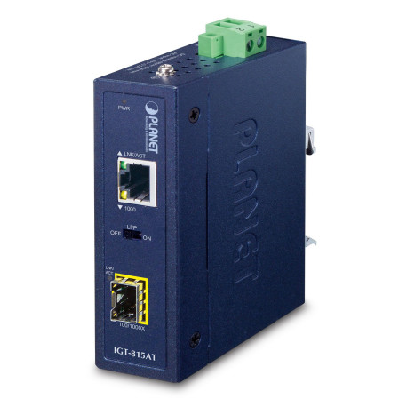 Planet IP30 Compact size Industrial (IGT-815AT)