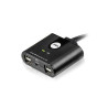 Aten Commutateur de partage périphériques USB 2.0 2x4 ports US224-AT