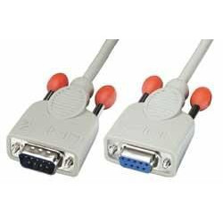 Lindy 9-pin RS232 1:1 extension cable 0.5m (31518)