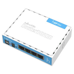 MikroTik hAP lite with 650MHz CPU, (RB941-2ND)