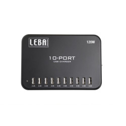 Leba NoteCharge 10 ports USB A (NCHAR-U10-SC)