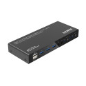 MicroConnect 4K@60Hz HDMI KVM switch, 2x1 