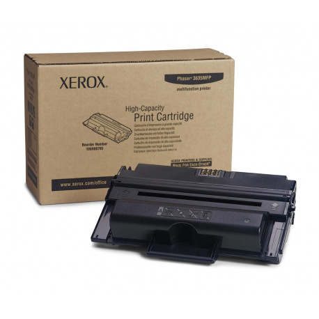 XEROX PHASER 3635MFP TONER CARTRIDGE BLACK HIGH (108R00795)