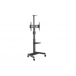 Vivolink Mobile stand upto VESA 600x400 w/camera shelf (VLFS3266C)