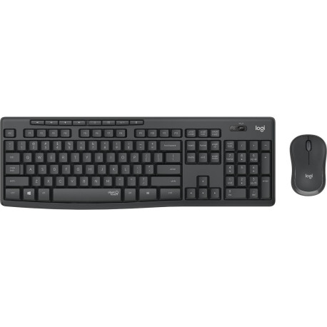 LOGITECH MK295 SILENT WIRELESS COMBO - GRAPHITE - FRA - CENTRAL (920-009795)