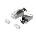 MicroConnect Modular Connector RJ45 Cat8.1 FTP 50pcs