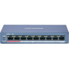 Hikvision 8 Port Fast Ethernet Unmanaged POE Switch DS-3E0109P-E/M(B)