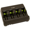 Zebra 3600, 4-slot battery charger (SAC3600-4001CR)