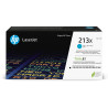 HP Toner Cyan W2131X 213X ~6000 Pages 213X Toner LaserJet authentique Grande capacite
