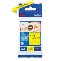 Brother Tze-631S Label-Making Tape 2 mm - 4 m, black on yellow