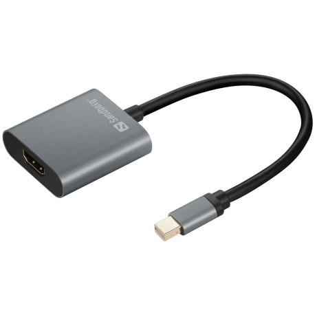 Sandberg Adapter MiniDP1.4-HDMI2.0 4K60 (509-20)