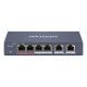 Hikvision 4 Port Fast Ethernet Smart POE Switch DS-3E1106HP-EI