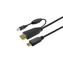 Vivolink Touchscreen Cable 5m Black 