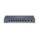 Hikvision Smart 100M POE switch,120W,8+2 Ports (DS-3E1310HP-EI)