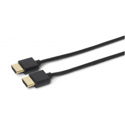 MicroConnect 4K HDMI Cable Slim 0.5m (HDM19190.5BSV2.0)